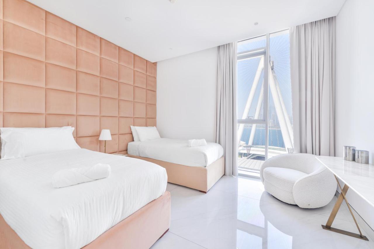 Spectacular 3 Bedroom Condo With Maids Room Facing The Dubai Eye المظهر الخارجي الصورة