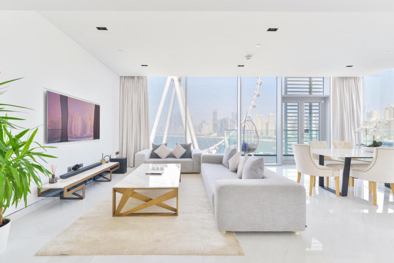 Spectacular 3 Bedroom Condo With Maids Room Facing The Dubai Eye المظهر الخارجي الصورة