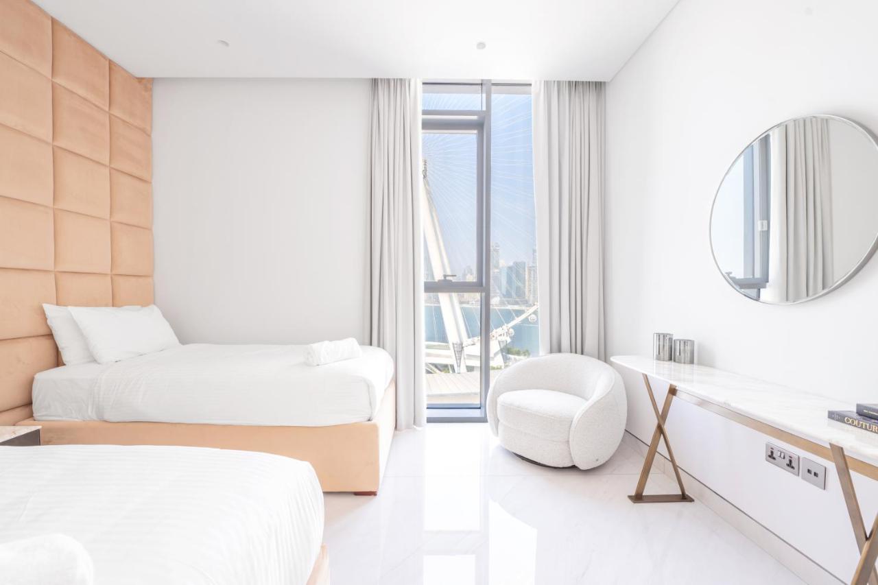 Spectacular 3 Bedroom Condo With Maids Room Facing The Dubai Eye المظهر الخارجي الصورة