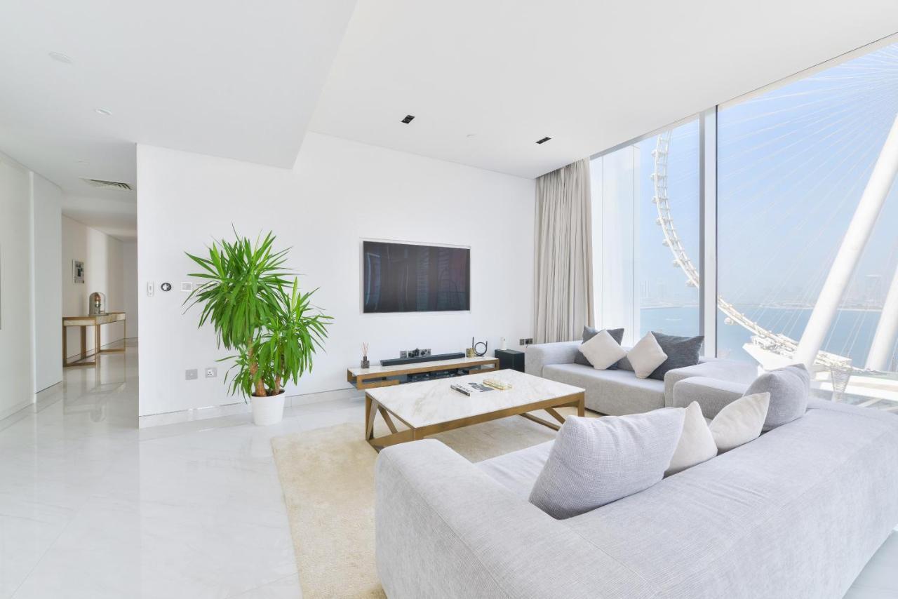 Spectacular 3 Bedroom Condo With Maids Room Facing The Dubai Eye المظهر الخارجي الصورة