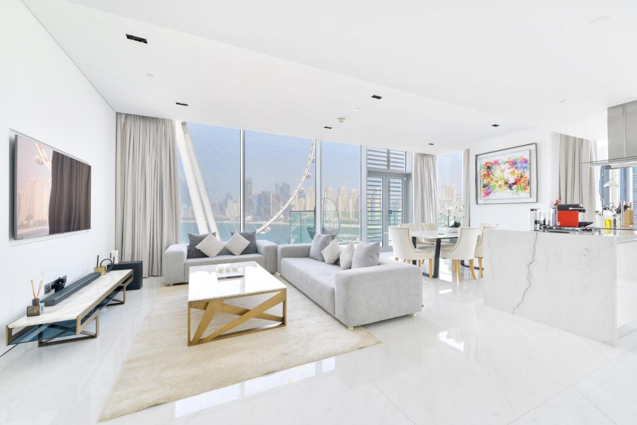Spectacular 3 Bedroom Condo With Maids Room Facing The Dubai Eye المظهر الخارجي الصورة