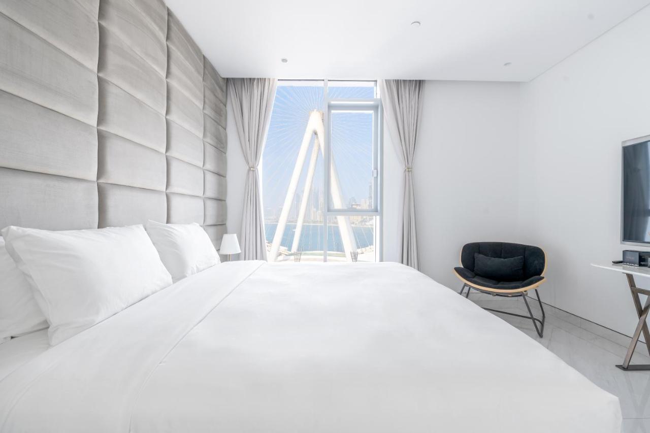 Spectacular 3 Bedroom Condo With Maids Room Facing The Dubai Eye المظهر الخارجي الصورة